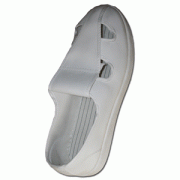白色四孔防静电鞋 ---- PVC底